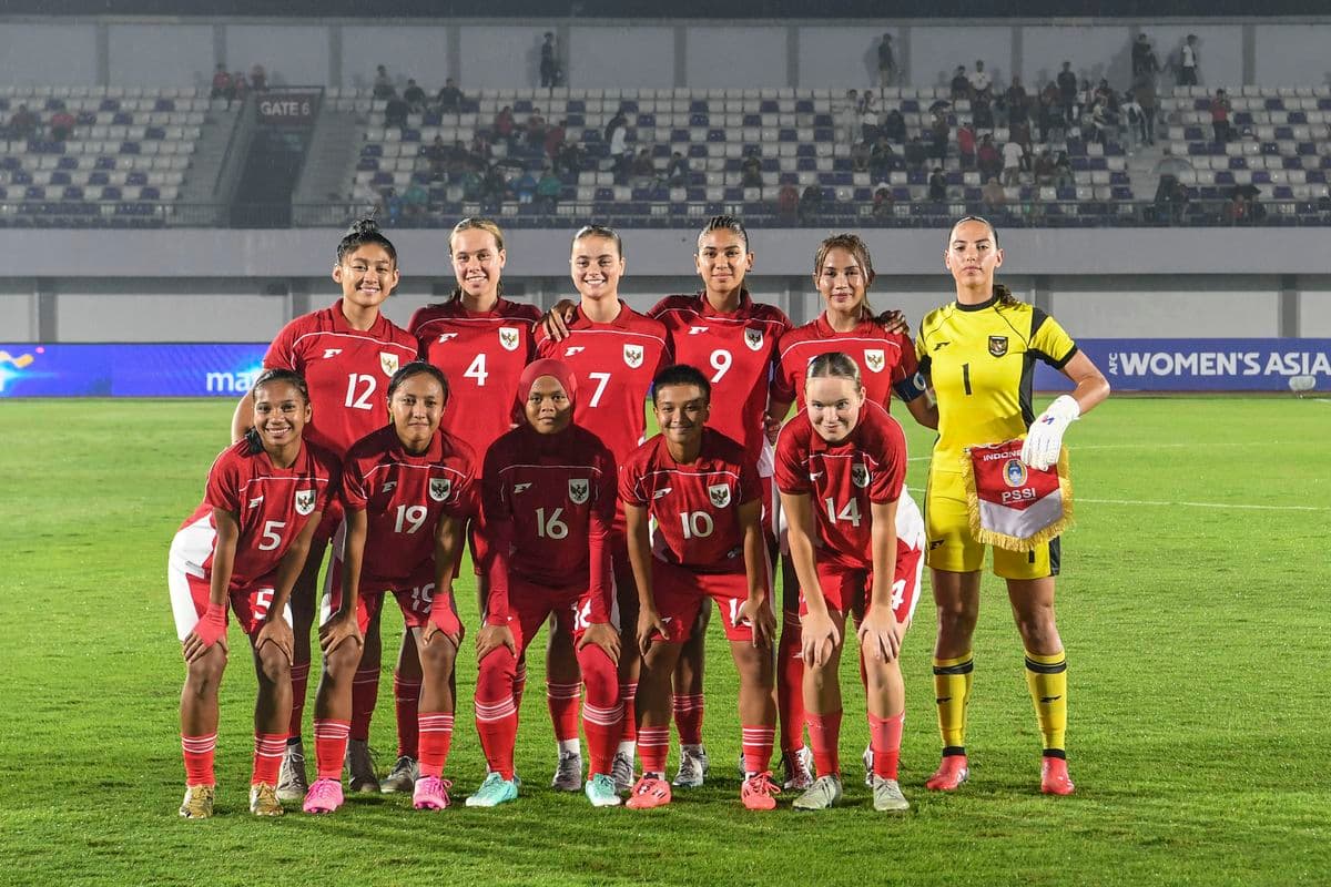Ranking FIFA Terbaru : Timnas Putri Indonesia Naik Satu Peringkat