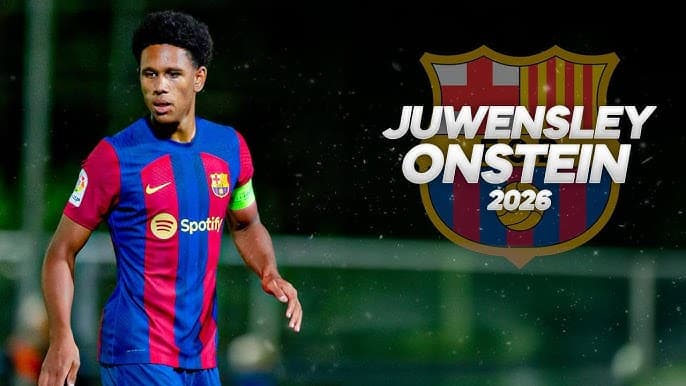 Juwensley Onstein Rekrutan Baru Barcelona Keturunan Indonesia
