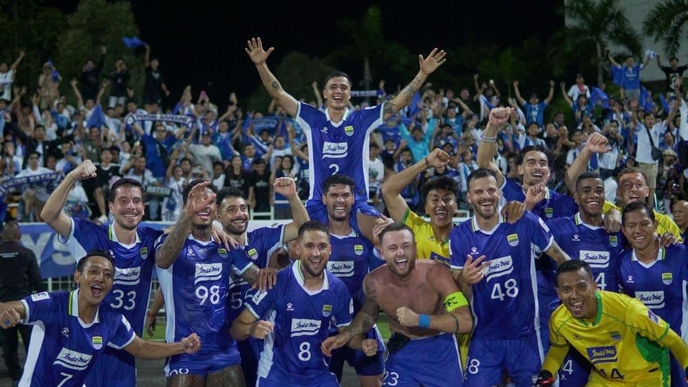 Footy Ranking: Peluang Persib Bandung Juara ACL Two 25/26 Hanya 1 Persen