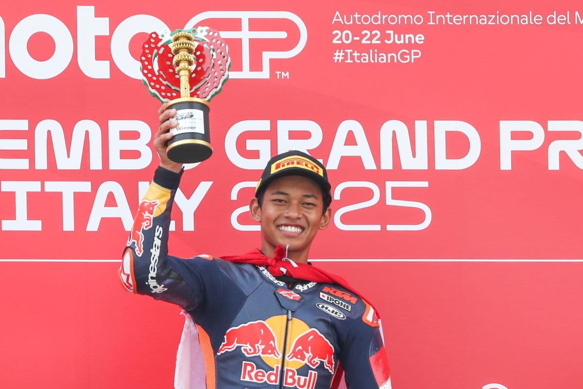 Veda Ega Pratama Resmi Promosi Ke Moto3 Tahun 2026