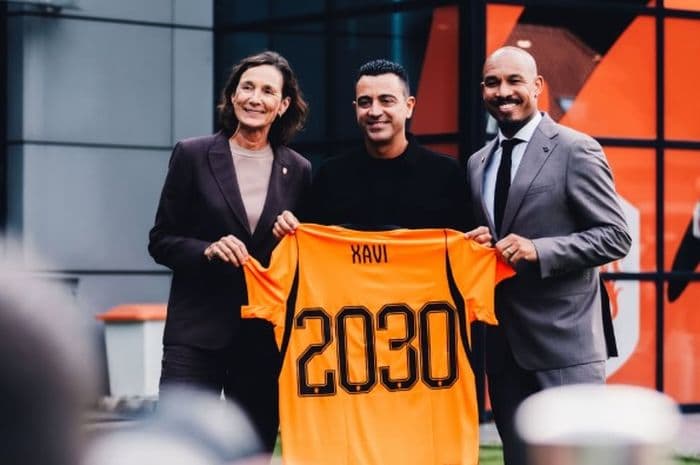 Xavi Hernandez umumkan skuad pertama Timnas Belanda