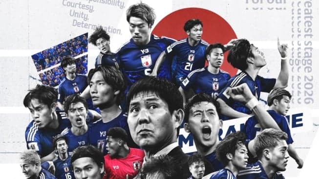 Timnas Jepang ukir rekor di laga ke-1.000 Piala Dunia