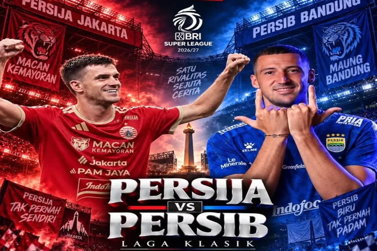 Jadwal Indonesia Super League Pekan Kedua, Bigmatch Persija vs Persib